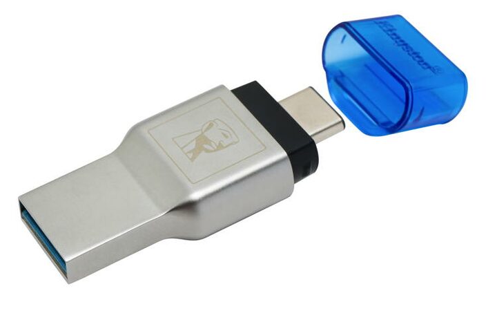 KINGSTON MobileLite DUO 3C USB3.1+TypeC microSDHC/SDXC Card Reader