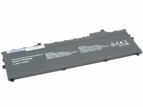 Náhradní baterie AVACOMLenovo ThinkPad X1 Carbon Gen.5, Gen.6 Li-Pol 11,58V 4922