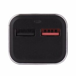 Emos napájecí zdroj USB CL 12/24V QuickCharge3.0, 3A (28.5W), 2x USB, do auta