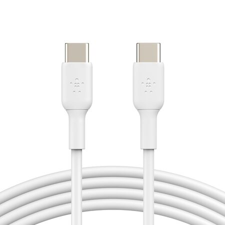 Belkin USB-C na USB-C kabel, 2m, bílý