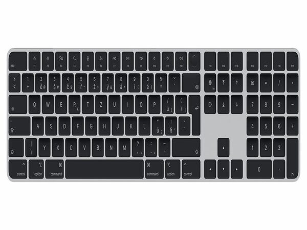 Apple Magic Keyboard s Touch ID a numerickou klávesnicí CZ Black