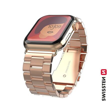 BAND APP.W.KOV.42-44mm ROSEGOLD SWISSTEN