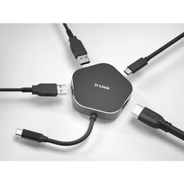 DUB-M420 4-in-1 USB-C Hub D-LINK