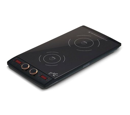 BERLINGERHAUS Indukční vařič dvouplotýnkový 1600W Black Rose Collection BH-9021