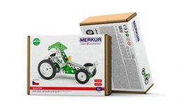 Stavebnice MERKUR 052 Dragster 137ks v krabici 26x18x5,5cm