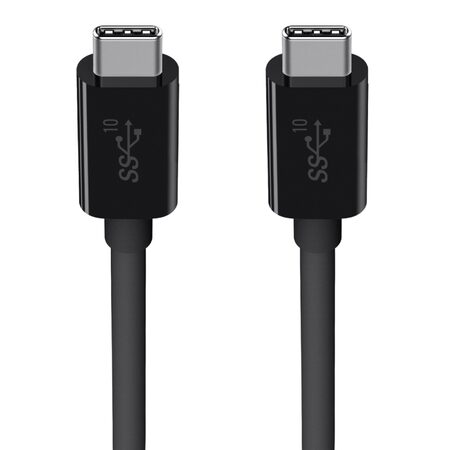 Belkin kabel Premium Kevlar USB-C to USB-C 3.1,100W, 1m, černý