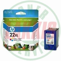 Inkoustová náplň HP 22XL, 415 stran, CMY originální