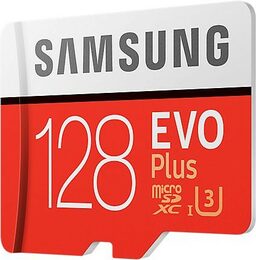 Paměťová karta Samsung Micro SDXC EVO+ 128GB UHS-I U3 (100R/90W) + adapter