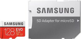 Paměťová karta Samsung Micro SDXC EVO+ 128GB UHS-I U3 (100R/90W) + adapter