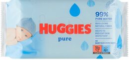 Huggies Pure vlhčené ubrousky 56 ks