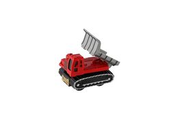 Auto stavební mini kov/plast 6-9cm na zpětné natažení 4 druhy 8ks v boxu