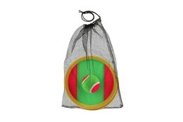 Lambáda/Catch ball hra s míčkem na suchý zip 20cm v síťce
