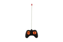 Auto RC s vlekem s dinosaurem plast 28cm na baterie 27mHz se světlem, zvukem v krabici 35x14x11cm
