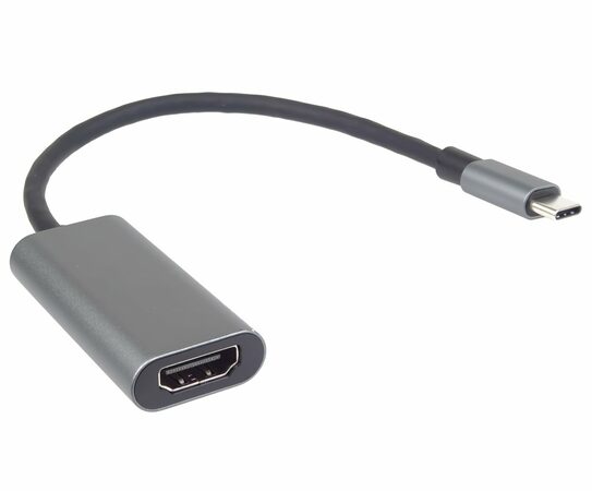 Převodník USB-C na HDMI 4K a FULL HD 1080p, kovové pouzdro