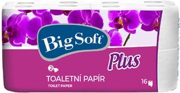 Big Soft Plus toaletní papír 2-vrstvý 16ks