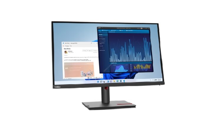 Lenovo LCD T27p-30 27'' IPS/3840x2160/6ms/HDMI/DP/USB-C/Výškově nastavitelný/Piv