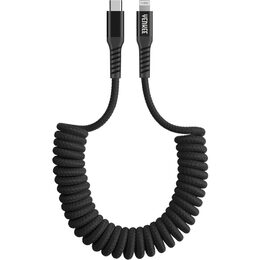 YCU 503 BK USB C/Lightning kabel YENKE