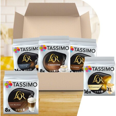 KAPSLE LOR VARIAČNÍ BOX 64ks TASSIMO