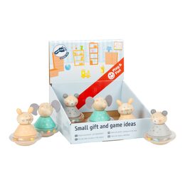 Small Foot Točíčí pastelové zvířátko 1 ks medvěd