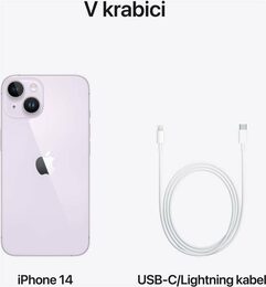 Mobilní telefon Apple iPhone 14 128GB Purple