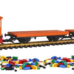 Piko Startovací sada Stavebnicový vlak s dieselovou lokomotivou (RC) - 37155