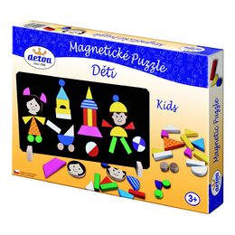 Magnetické puzzle děti v krabici 33x23x3 5cm