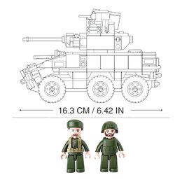 Sluban Model Bricks M38-B0753 Obrněné bojové vozidlo 6x6 EBRC Jaguar