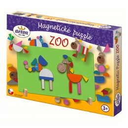 Detoa Magnetické puzzle ZOO v krabici 33x23x3,5cm