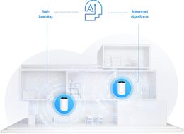 WiFi router TP-Link Deco XE75 Pro(3-pack) AXE5400, WiFi 6E, 1x 2.5GLAN, 2x GLAN / 574Mbps 2,4GHz/ 2402Mbps 5GHz/ 2402 6G