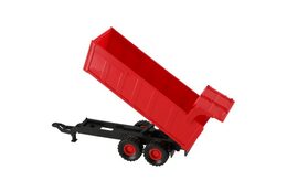 Traktor Zetor s valníkem plast 36cm na setrvačník na bat. se světlem se zvukem v krabici 39x13x13cm