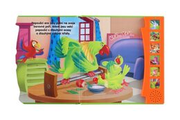Zvuková knížka Domácí zvírata Objevuj zvuky CZ verze 19x19,5cm