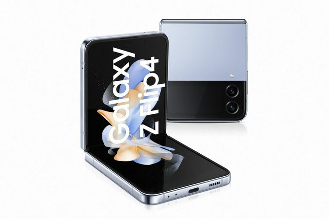 Mobilní telefon Samsung Galaxy Z Flip4 5G 8 GB / 128 GB - modrý