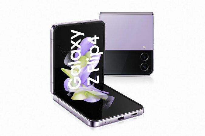 Mobilní telefon Samsung Galaxy Z Flip4 5G 8 GB / 256 GB - fialový