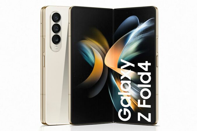 Mobilní telefon Samsung Galaxy Z Fold4 5G 12 GB / 256 GB - béžový
