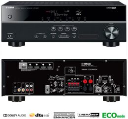 AV Receiver Yamaha HTR-2071, černý