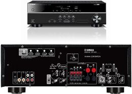 AV Receiver Yamaha HTR-2071, černý