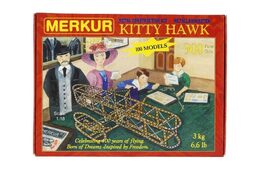 Stavebnice MERKUR Kitty Hawk 100 modelů 900ks v krabici 36x27x5cm