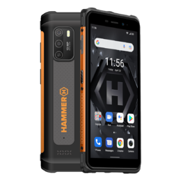 Telefon myPhone Hammer Iron 4 oranžový