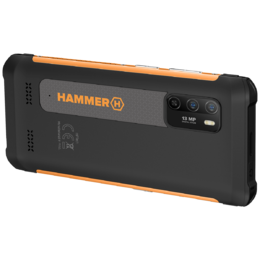 Telefon myPhone Hammer Iron 4 oranžový