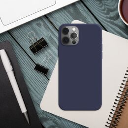 Kryt Story iPhone 14 Plus, modrý FIXED