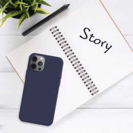 Kryt Story iPhone 14 Pro, modrý FIXED