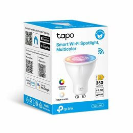 Chytrá žárovka TP-Link Tapo L630 GU10, 3,7W, 230V, přes IP, stmívatelná, 2200K až 6500K