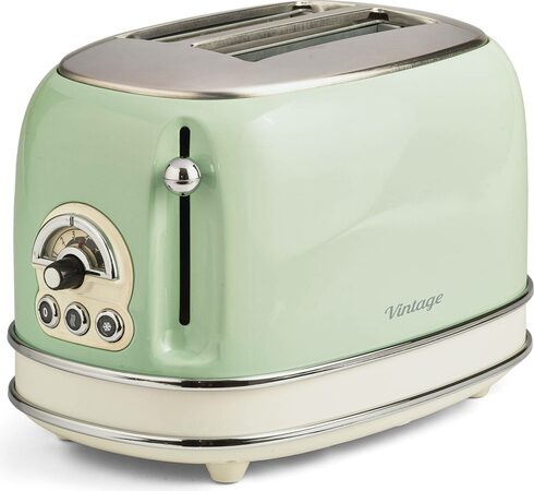 Ariete Vintage Toaster 155/14, zelený