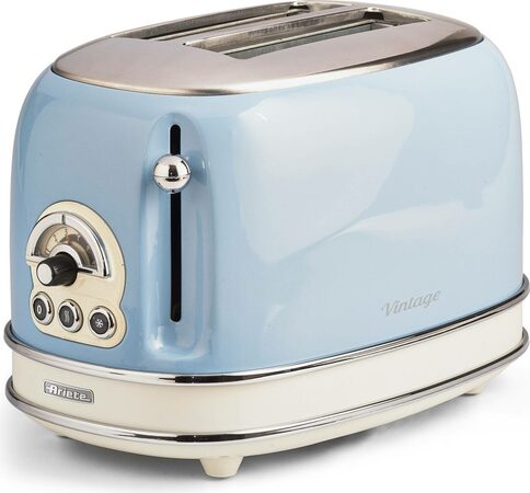 Ariete Vintage Toaster 155/15, modrý