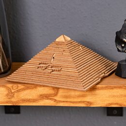 EscapeWelt Dřevěný hlavolam Pyramida
