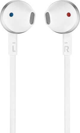 JBL T205 White Chrome