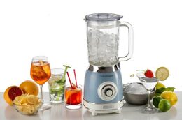 Ariete Vintage Blender 583/05, modrý