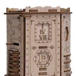 EscapeWelt 3D dřevěná skládačka hlavolamu Fort Knox Pro