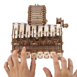 Ugears 3D dřevěné mechanické puzzle Programovatelná celesta