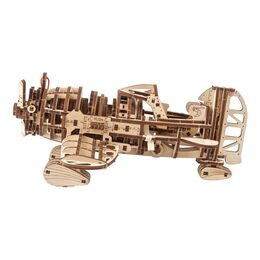 Ugears 3D dřevěné mechanické puzzle Letadlo Mad Hornet